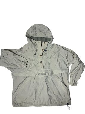 Vintage Columbia jacket Windbreaker Anorak retro buttons